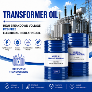 PCB Free Mineral Electrical Insulating Transformer Oil