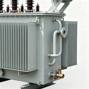 LEEEC 66kV OLTC Three Phase Copper Winding 63000kVA Transformer